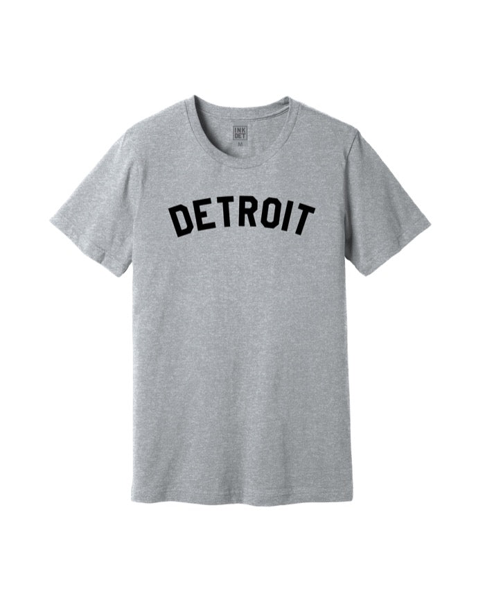 Ink Detroit Classic T-Shirt - Heather Grey - Ink Detroit