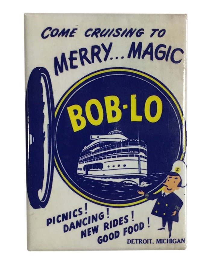 Ink Detroit Vintage Bob-Lo Magnet - Ink Detroit