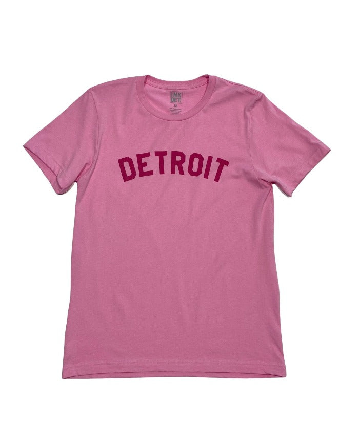 Ink Detroit -Basic T-Shirt - Bubble Gum