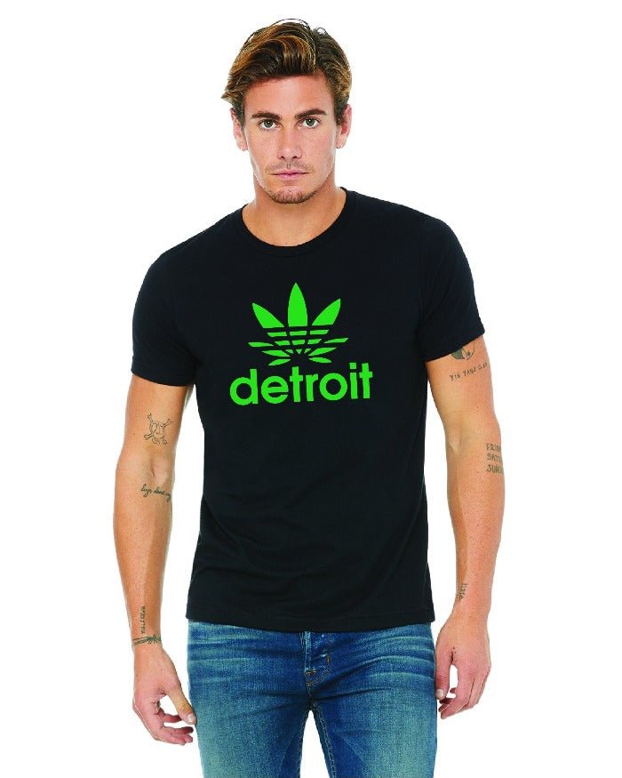 Ink Detroit Cannabis T-Shirt - Black - Ink Detroit