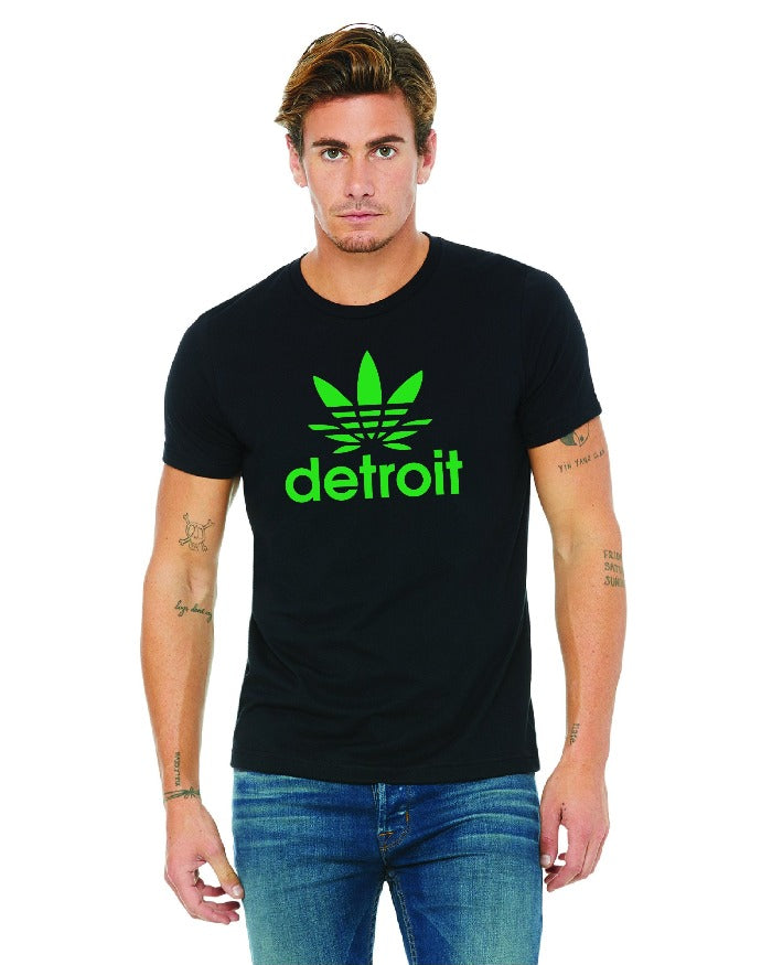 Ink Detroit Cannabis T-Shirt - Black