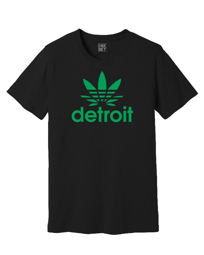 Ink Detroit Cannabis T-Shirt - Black - Ink Detroit
