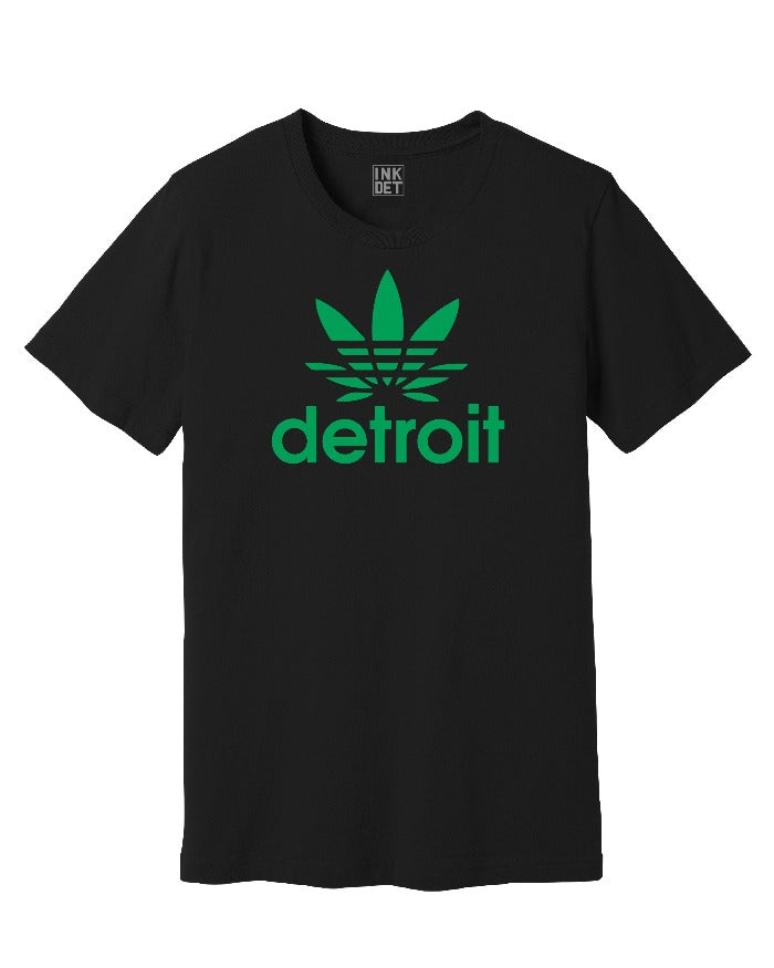 Ink Detroit Cannabis T-Shirt - Black