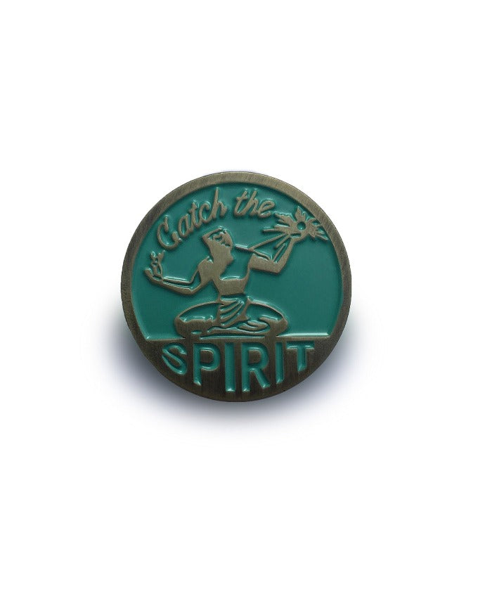 Ink Detroit Catch The Spirit of Detroit Enamel Pin