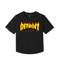 Ink Detroit City Kinda Cropped T-Shirt - Black - Ink Detroit