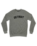 Ink Detroit - Classic Crewneck Sweatshirt - Heather Grey - Ink Detroit