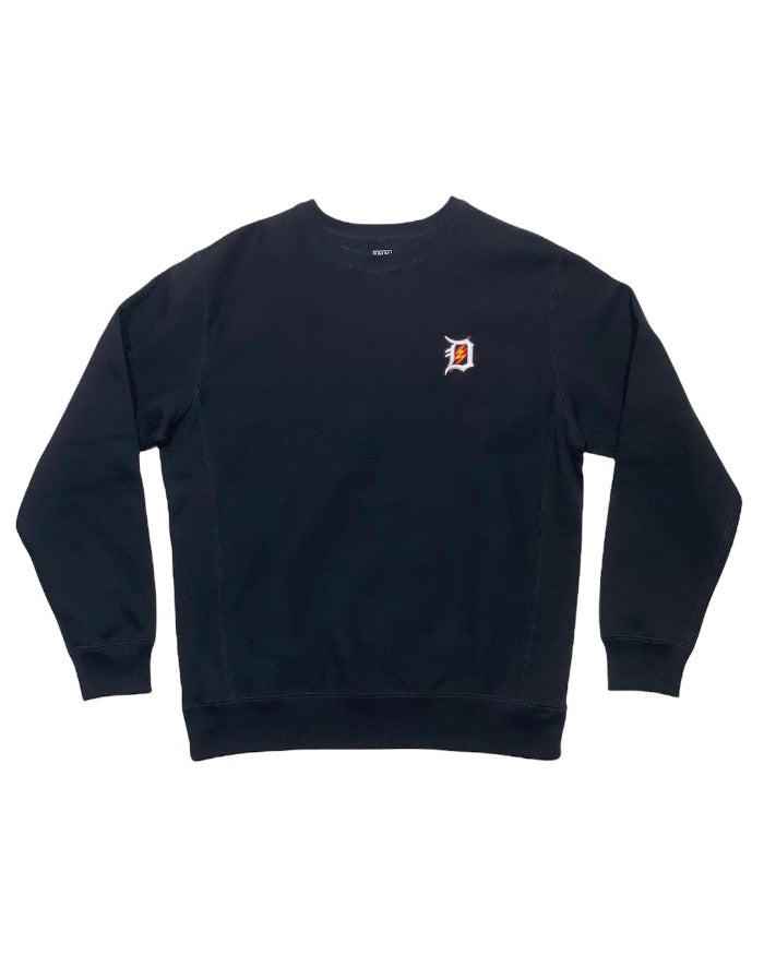 Detroit D-Lightning Heavyweight Crewneck sweathshirt black