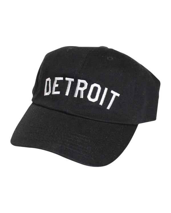 Ink Detroit Dad Cap - Black/White