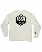 Ink Detroit Day twah Long Sleeve T-Shirt - White - Ink Detroit