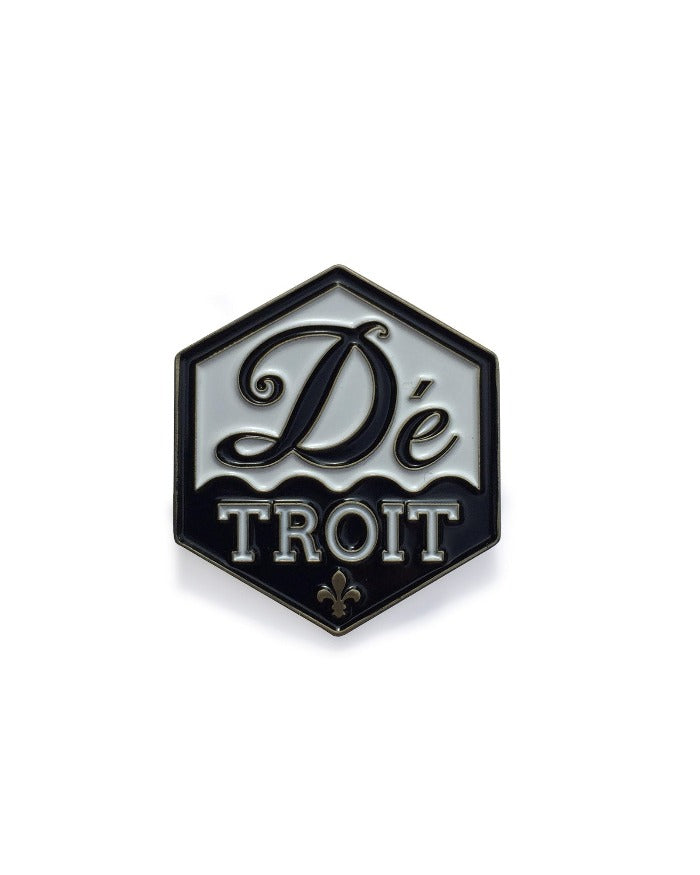 Ink Detroit Daytwah Enamel Pin