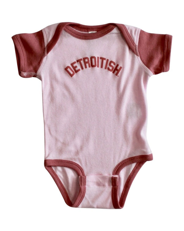 Detroit Red Wings Onesie Bodysuit Handmade Boy or Girl Baby 