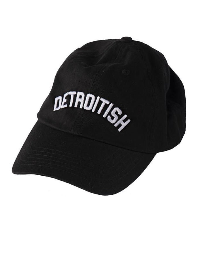 Ink Detroit Detroitish Dad Cap - Black