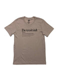 Ink Detroit Detroitish Defined - 60/40 Blend T-Shirt - Gravel Pink - Ink Detroit