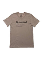 Ink Detroit Detroitish Defined - 60/40 Blend T-Shirt - Gravel Pink - Ink Detroit