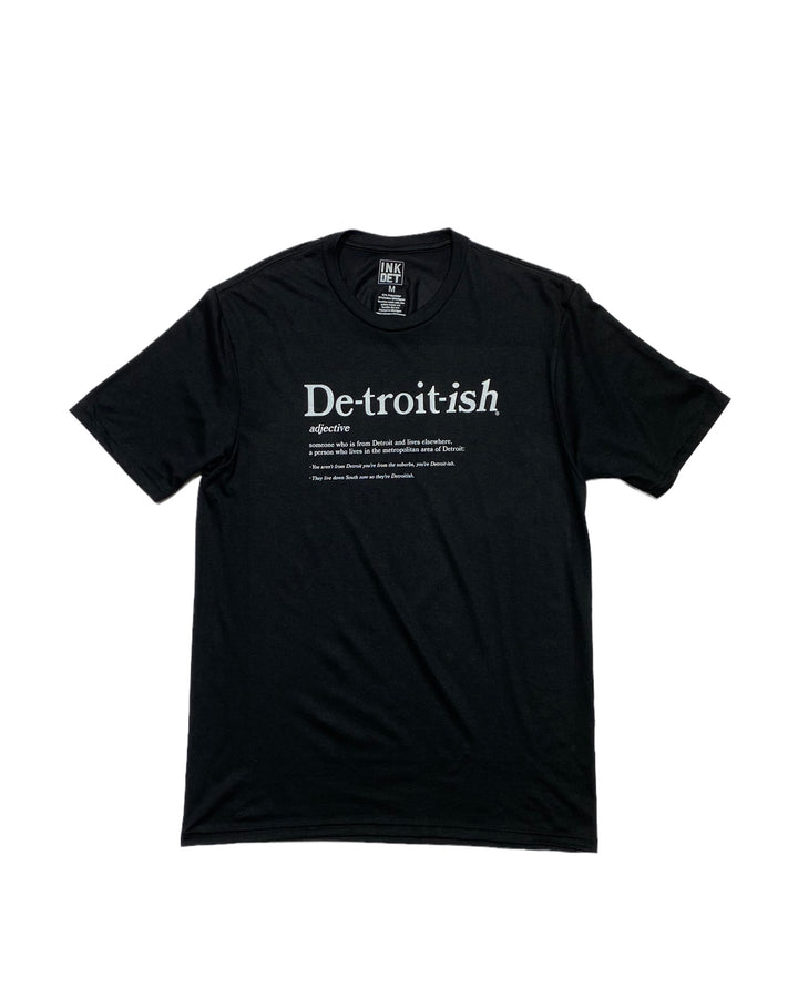 Ink Detroit Detroitish Defined Tri-Blend T-Shirt - Black