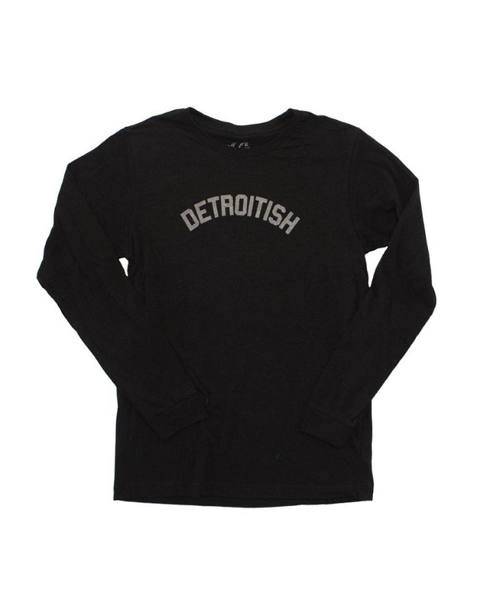 Ink Detroit Detroitish Long Sleeve T-shirt - Black