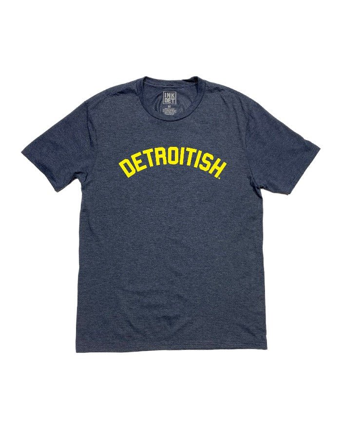 Ink Detroit Detroitish T-Shirt - Maize & Blue - Ink Detroit