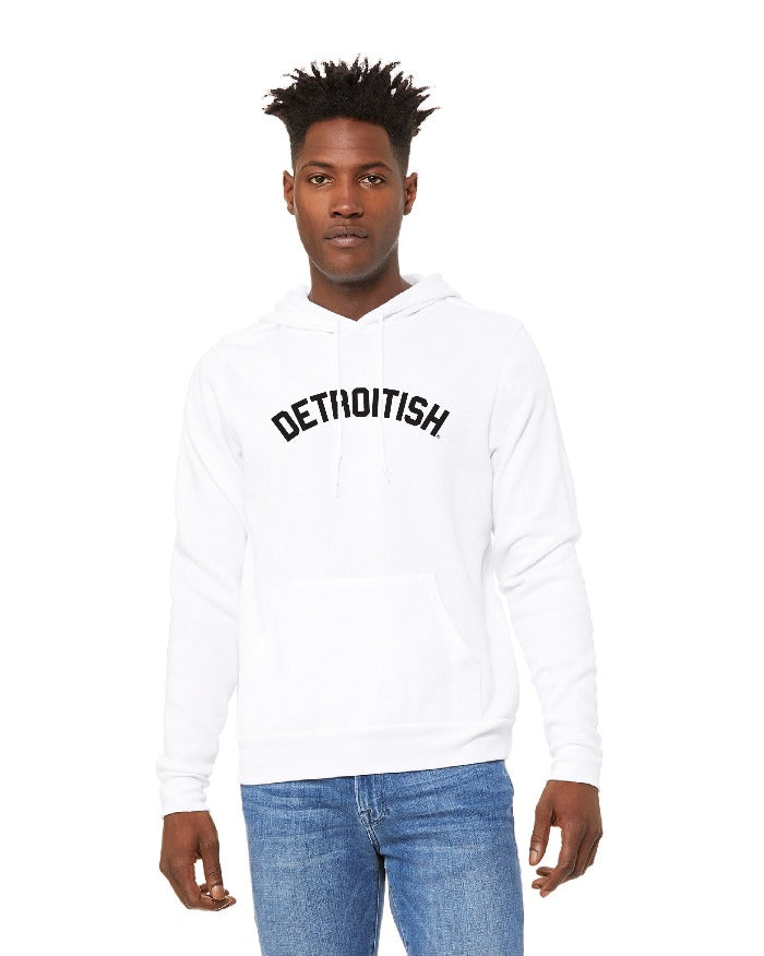 Ink Detroit Detroitish Pullover Hoodie - White