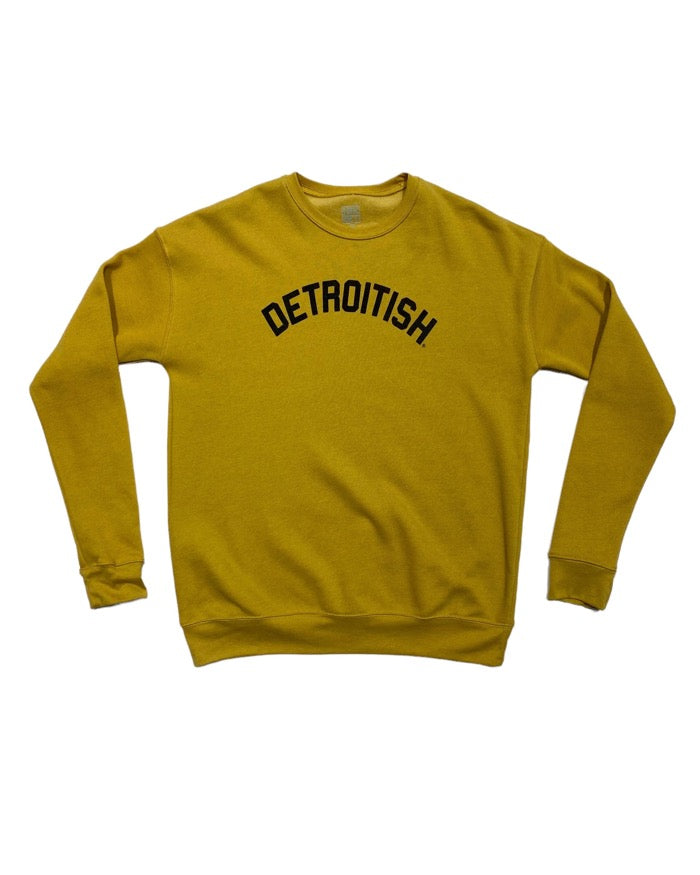 Ink Detroitish Mustard sweatshirt