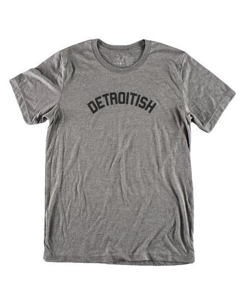 Ink Detroit Detroitish Tri Blend T-Shirt - Heather Grey