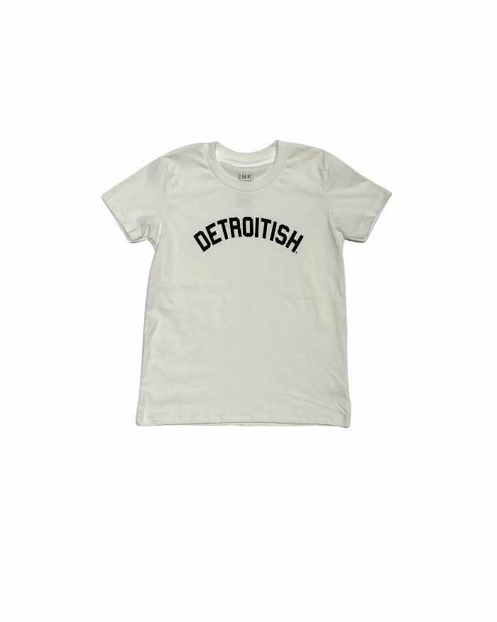 Ink Detroit Detroitish Youth T-Shirt - White