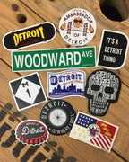 Ink Detroit Die Cut Vinyl Sticker Bundle - Ink Detroit