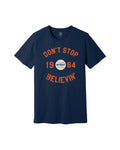 Ink Detroit Don't Stop Believing 1984 T-Shirt - Navy - Ink Detroit