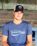Ink Detroit Enjoy Grand Rapids T-Shirt - Navy - Ink Detroit