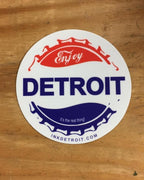 Ink Detroit Enjoy Detroit Vinyl Die Cut Sticker - Ink Detroit