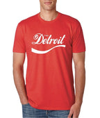Ink Detroit Enjoy Detroit T-Shirt - Red - Ink Detroit