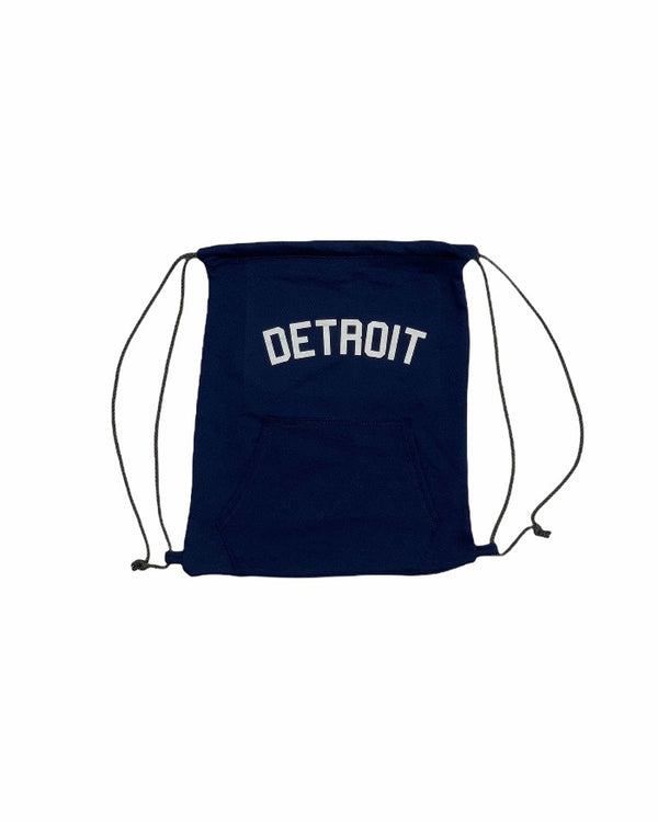 Ink Detroit Sweatshirt Cinch-Sack - Navy