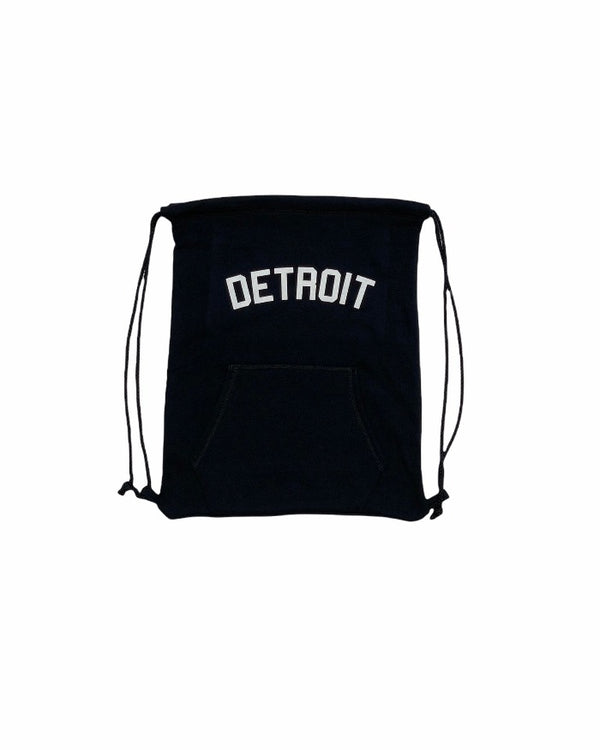 Ink Detroit Sweatshirt Cinch-Sack - Black