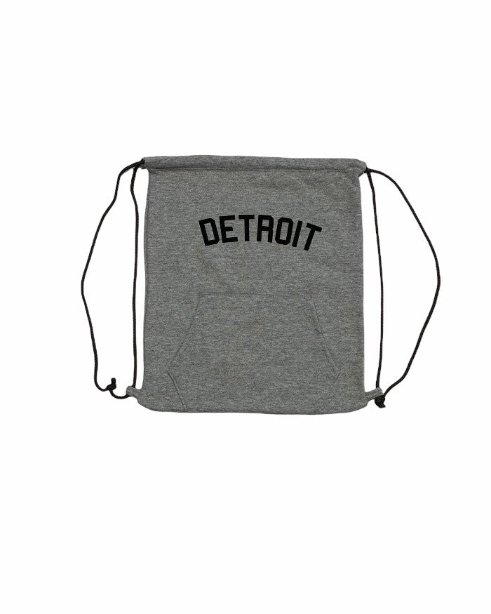 Ink Detroit Sweatshirt Cinch-Sack - Grey - Ink Detroit