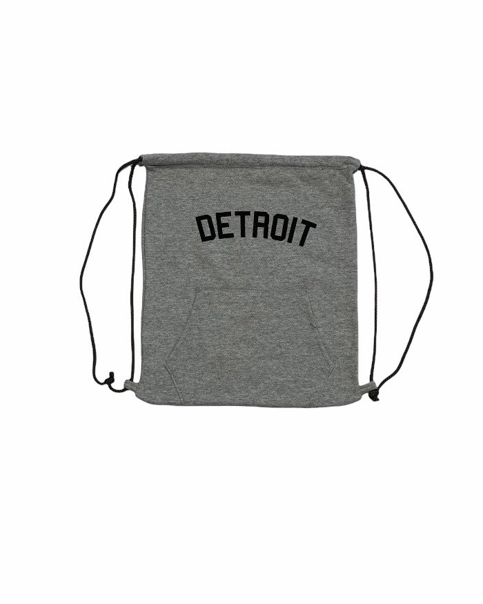 Ink Detroit Sweatshirt Cinch-Sack - Grey