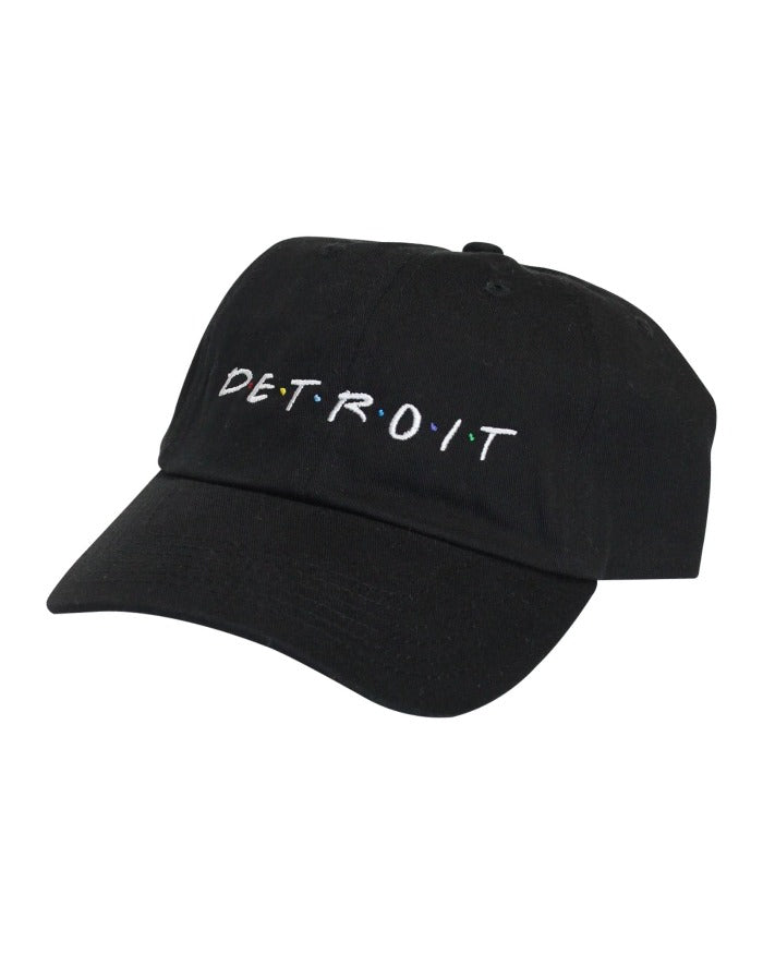 Ink Detroit Friends Dad Cap - Black