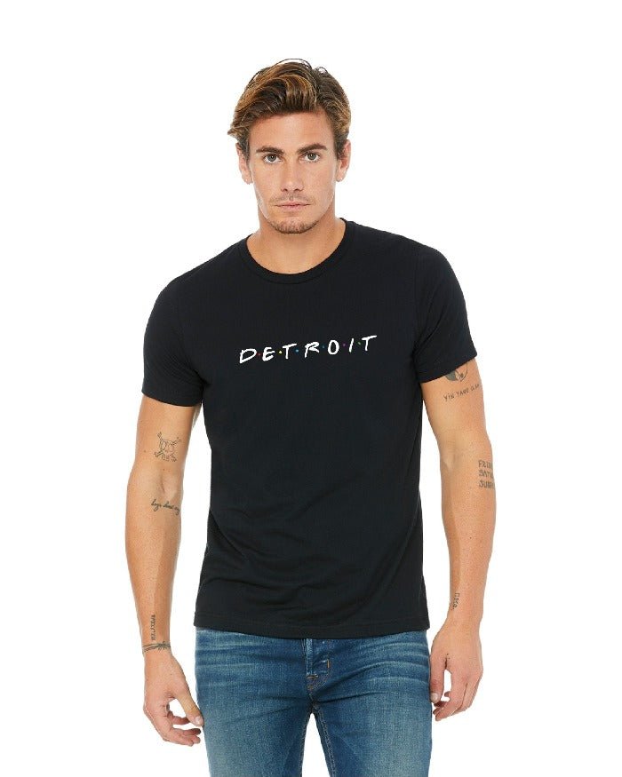 Ink Detroit Friends T-Shirt - Black - Ink Detroit