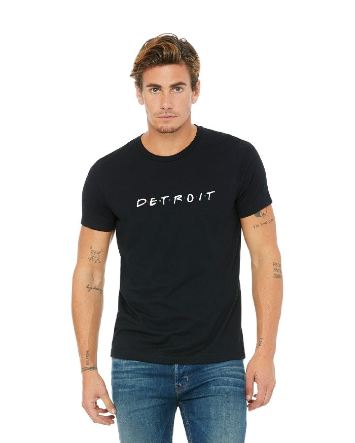Ink Detroit Friends T-Shirt - Black