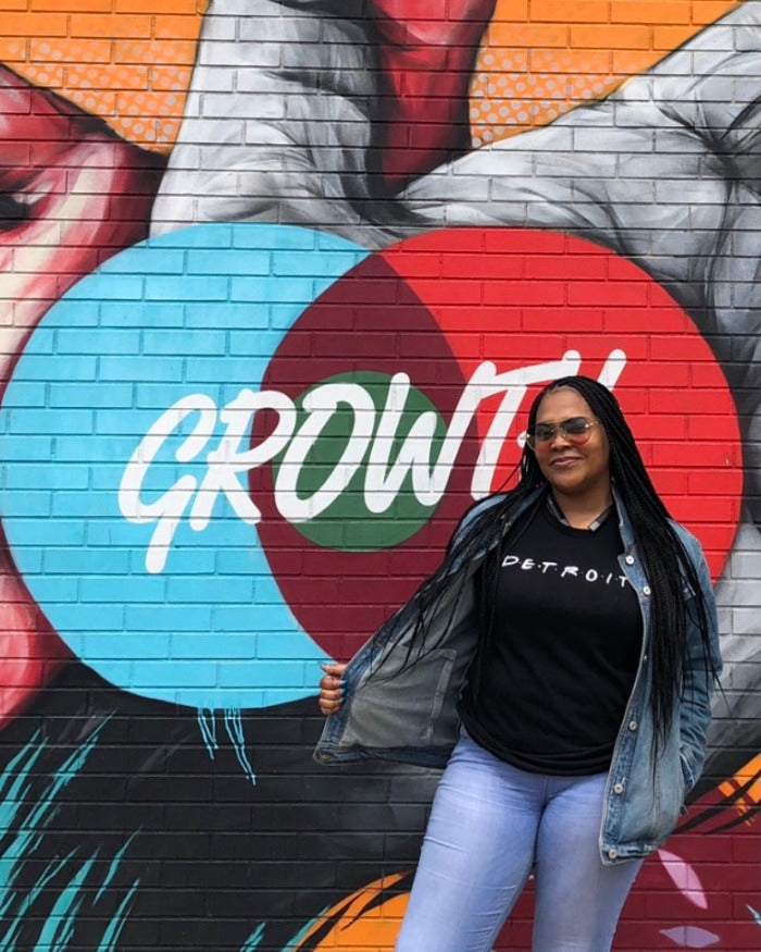 Ink Detroit Friends T-Shirt - Black