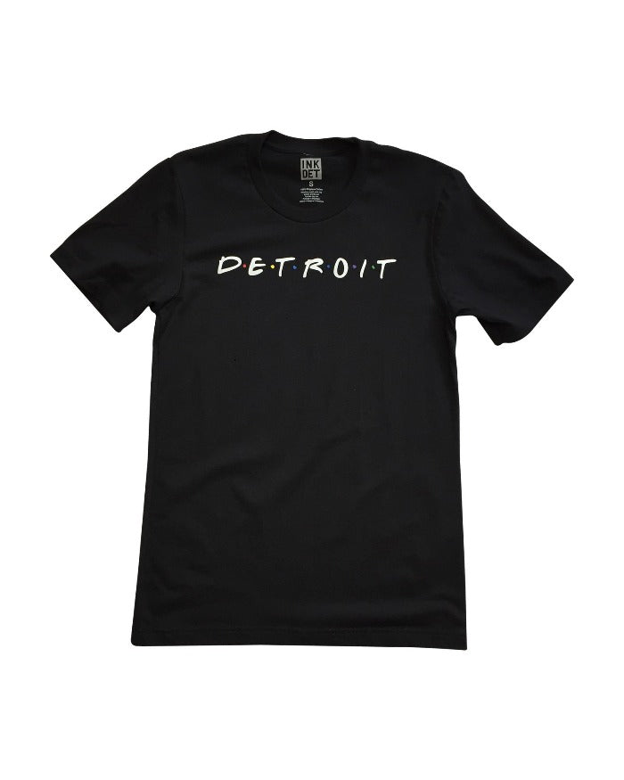 Ink Detroit Friends T-Shirt - Black