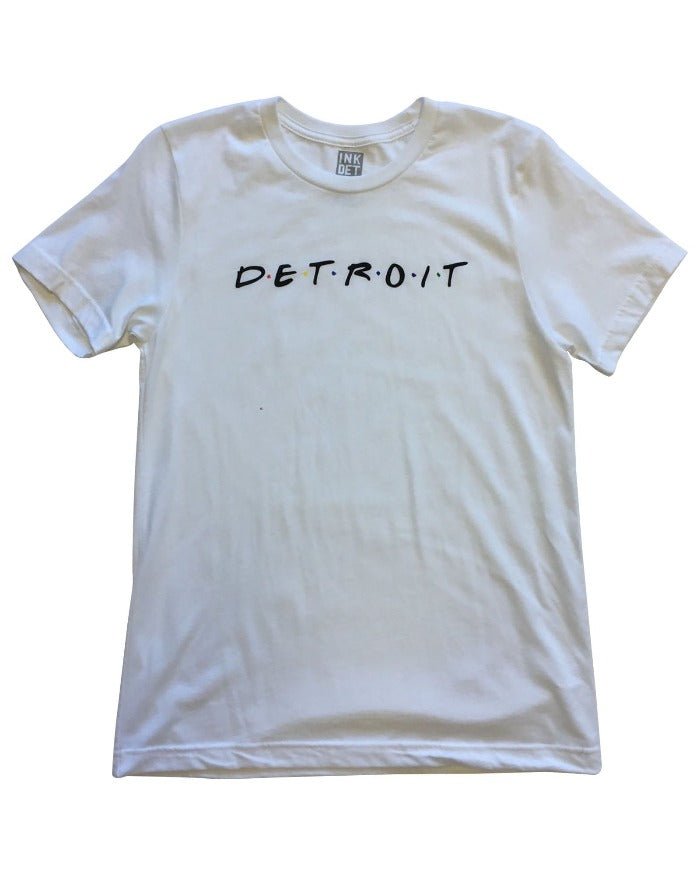 Ink Detroit Friends T-Shirt - White - Ink Detroit