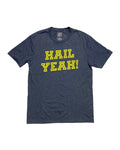 Ink Detroit Michigan HAIL YEAH! Tri Blend T-Shirt - Navy - Ink Detroit