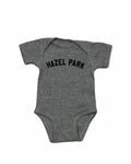 Ink Detroit Hazel Park Baby Onesie - Grey - Ink Detroit
