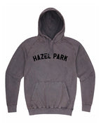 Ink Detroit Hazel Park Mineral Wash Hoodie - Zinc - Ink Detroit