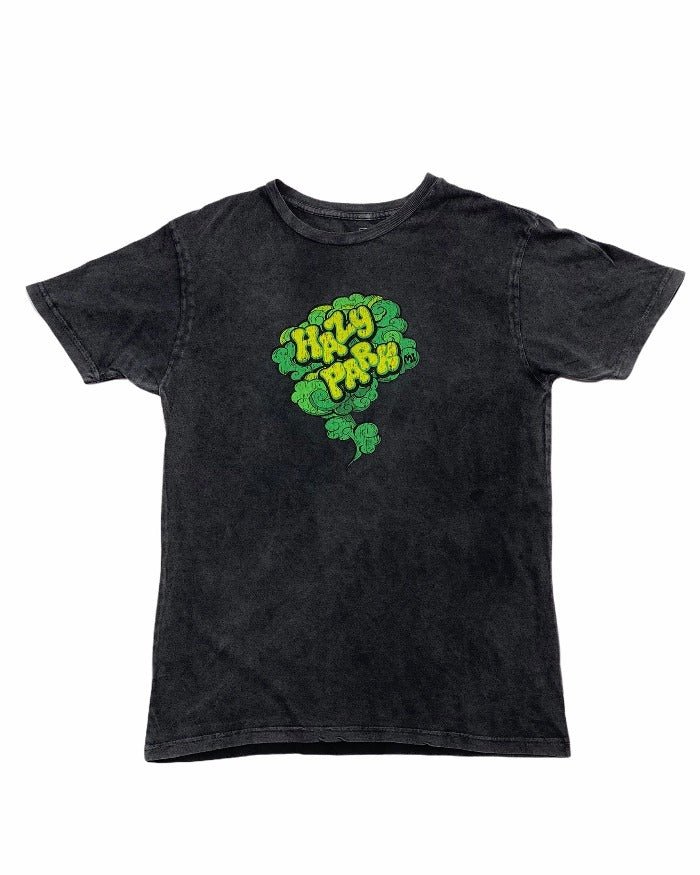 Ink Detroit Hazy Park Mineral Wash T-Shirt - Black - Ink Detroit