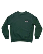 Ink Detroit Heavyweight Crewneck Sweatshirt - Forest Green - Ink Detroit