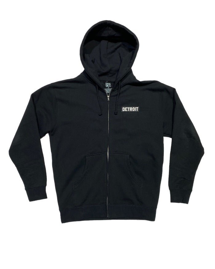 Ink Detroit Full Zip Premium Heavyweight Hoodie - Available in 3 Colors - Ink Detroit