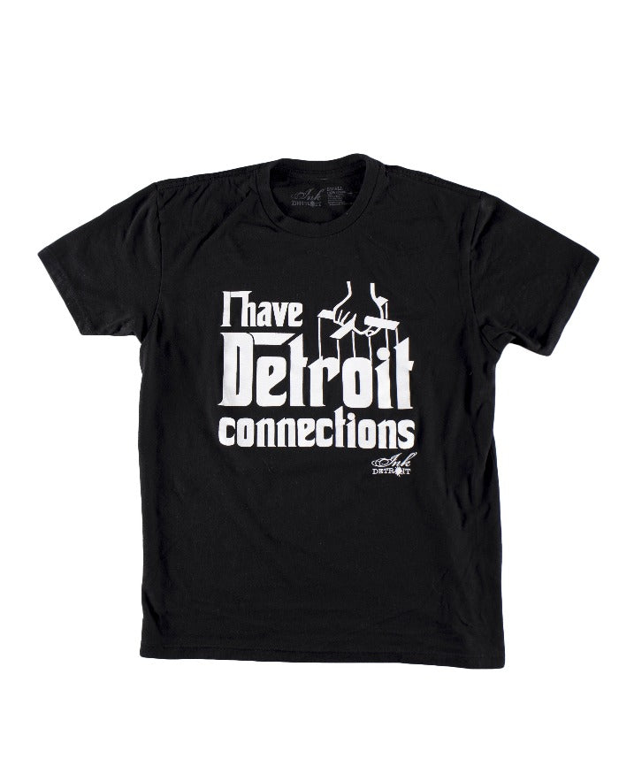 Ink Detroit I Have Detroit Connections Youth T-Shirt - Black