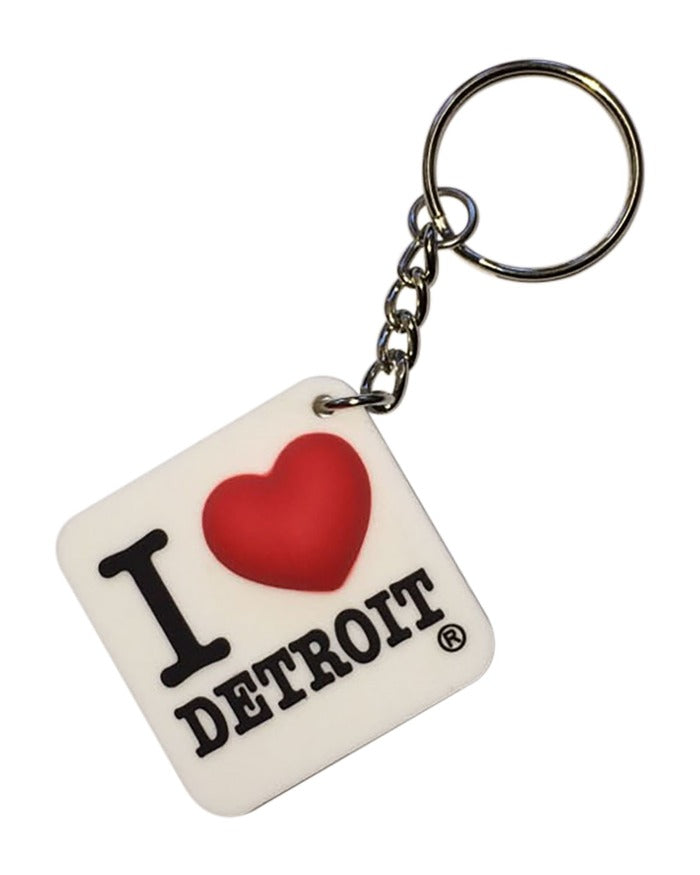 Ink Detroit I Love Detroit Keychain
