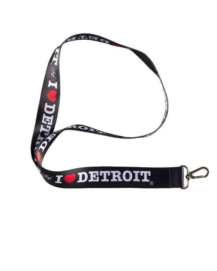Ink Detroit I Love Detroit Lanyard - Ink Detroit
