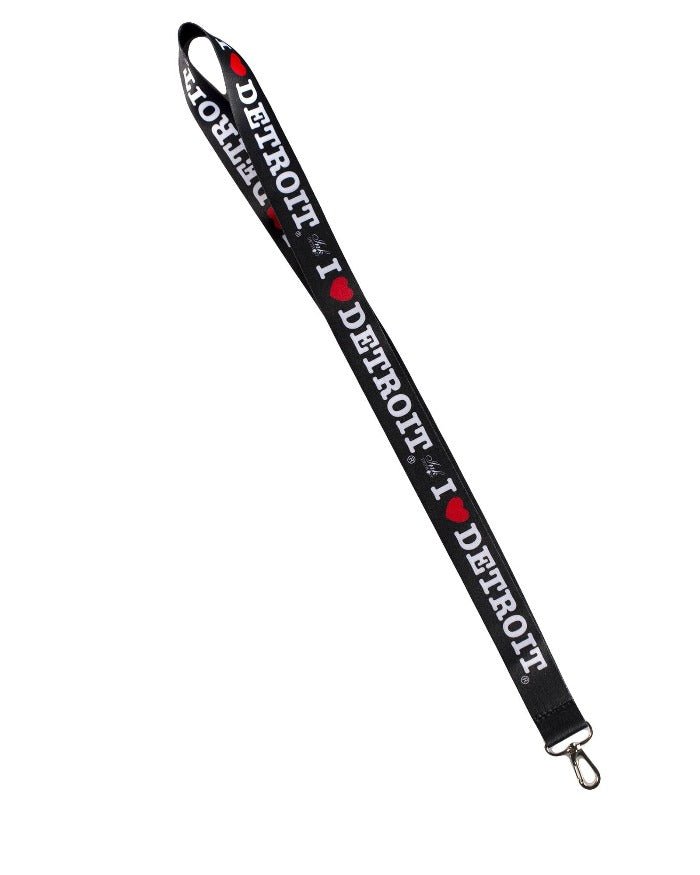 Ink Detroit I Love Detroit Lanyard - Ink Detroit